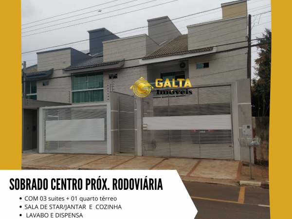 SOBRADO NO CENTRO próx. a rodoviária