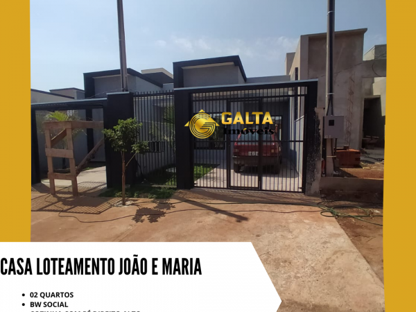 CASA LOTEAMENTO JOÃO E MARIA