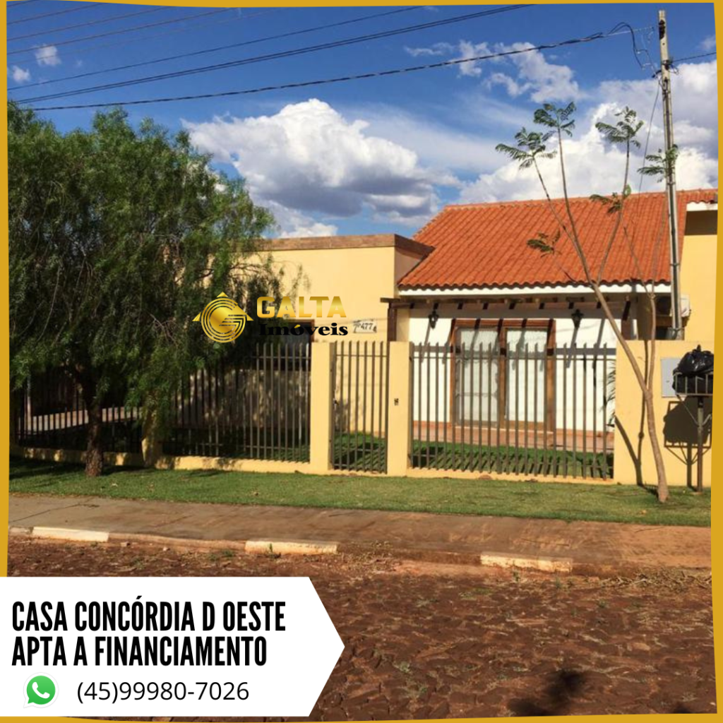 CASA  EM  CORDÓRDIA D OESTE