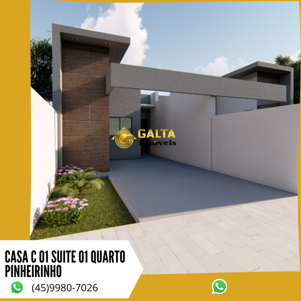 CASA PINHEIRINHO COM O1 SUITE E 01 QUARTO