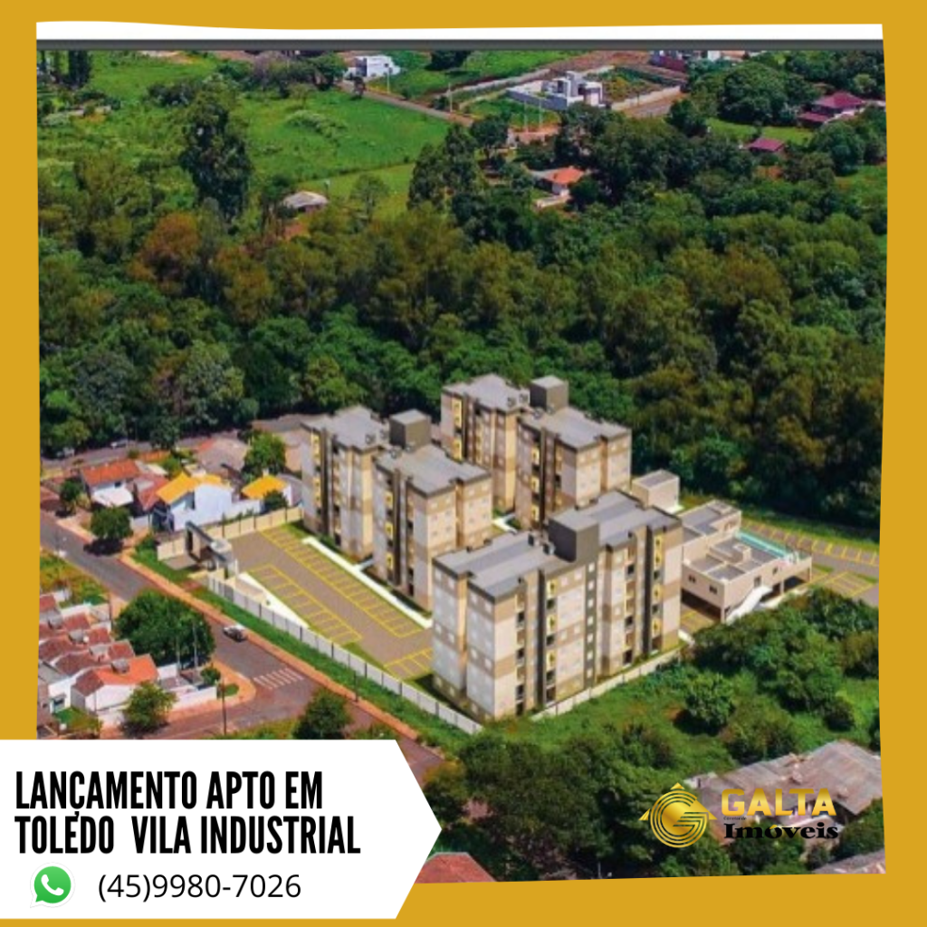 LANÇAMENTO Apto na planta Vila Industrial Com a melhor infraestrutura de Toledo