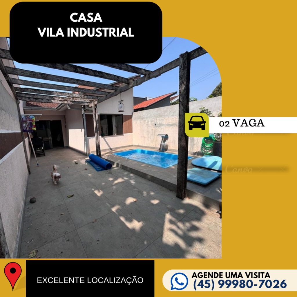 CASA COM PISCINA VILA INDUSTRIAL