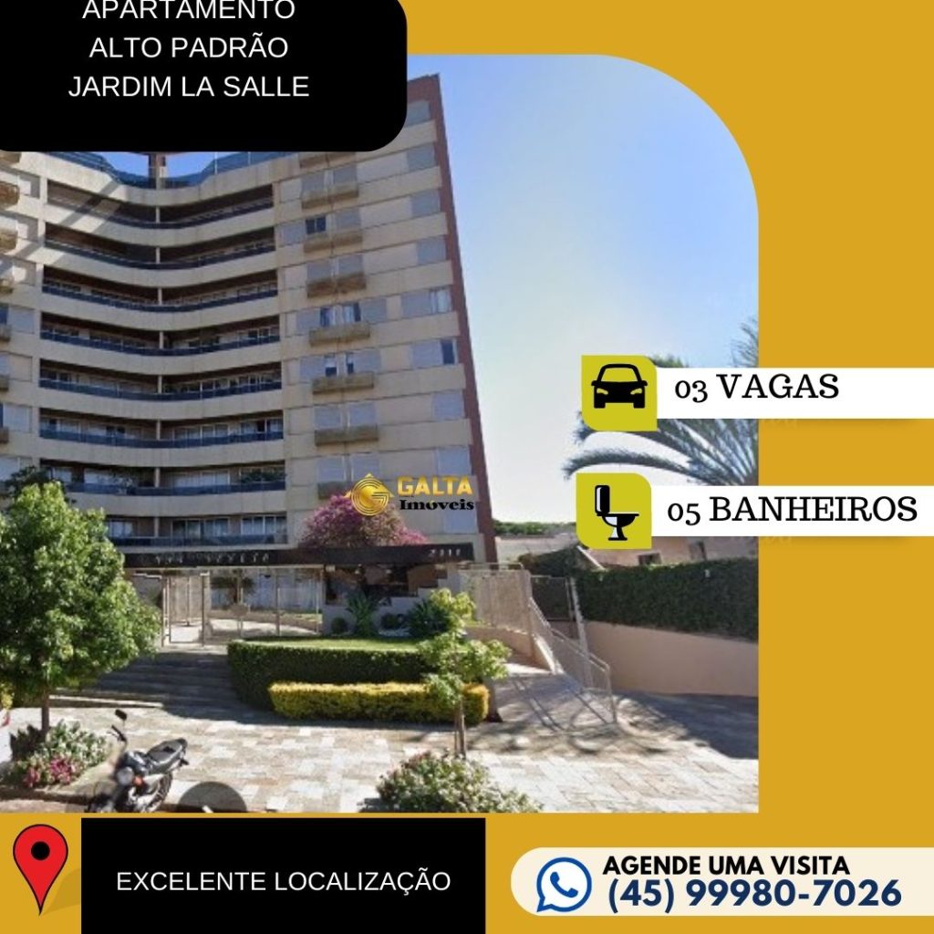 APARTAMENTO DE ALTO PADRÃO NO JARDIM LA SALLE