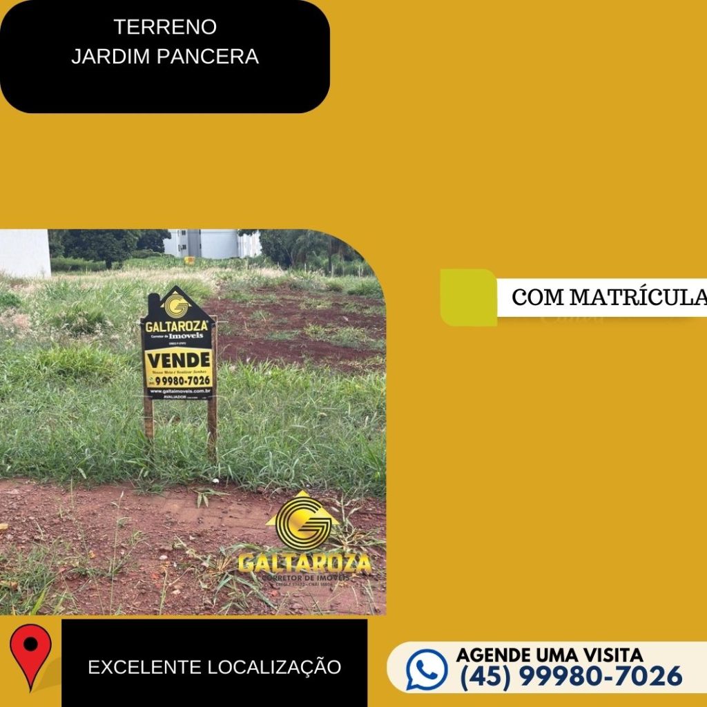 TERRENO JARDIM PANCERA TERRENO JARDIM PANCERA