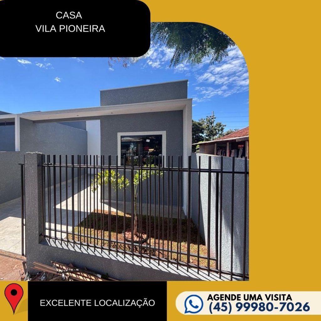 CASA VILA PIONEIRA CASA VILA PIONEIRA