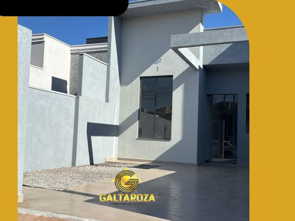 CASA COM TRÊS QUARTOS  LOTEAMENTO CASTANHEIRA