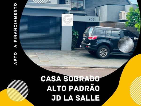 SOBRADO PRÓXIMO AO LAGO JD LA SALLE