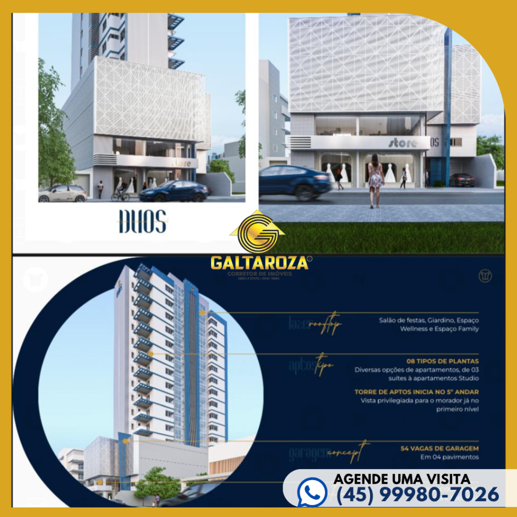 APARTAMENTO NO CENTRO PRÓX. LAGO E PREFEITURA