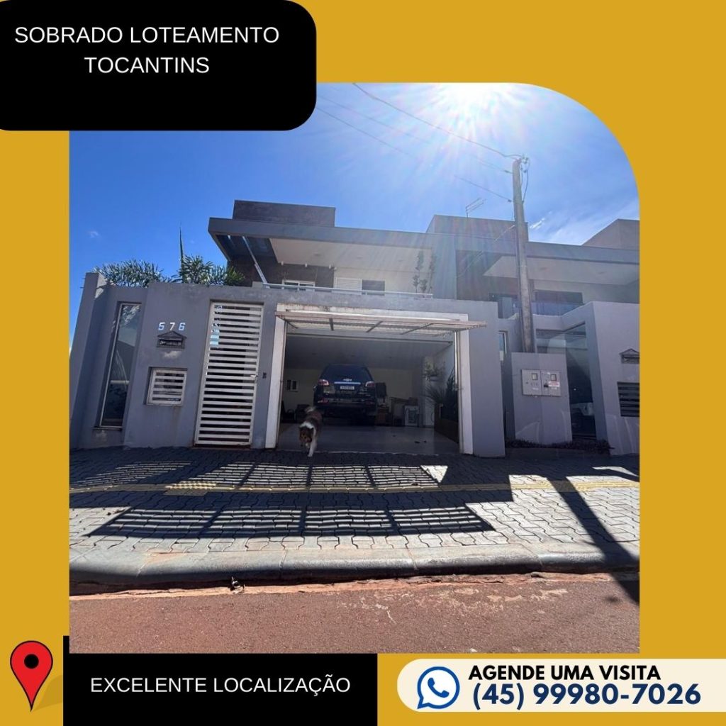 SOBRADO LOTEAMENTO TOCANTINS