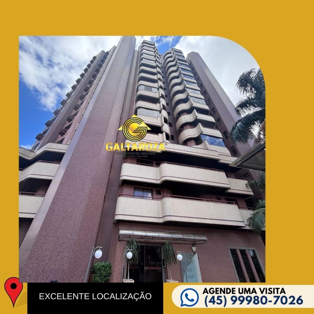 APARTAMENTO ED. ROYAL CENTRO PRÓX. AO LAGO E HORTO