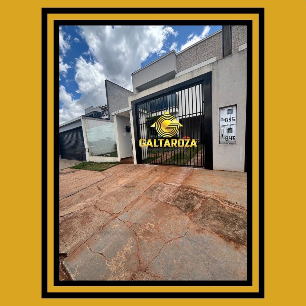 SOBRADO PARA ALUGUEL NO JD PANCERA EM FRENTE A PRAÇA