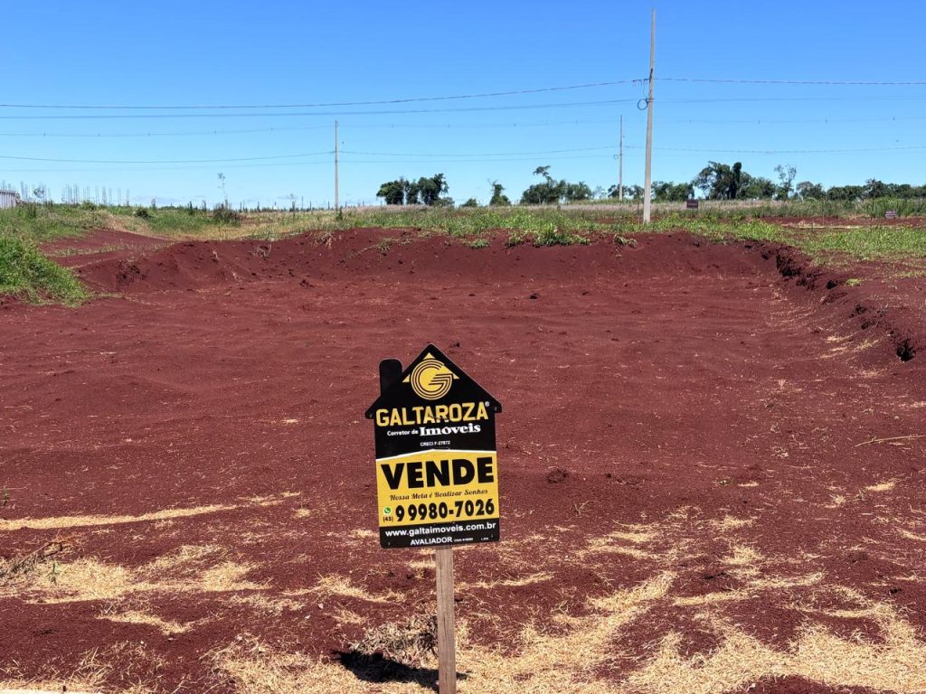 Terreno jd coopagro lot. Padre Patuí